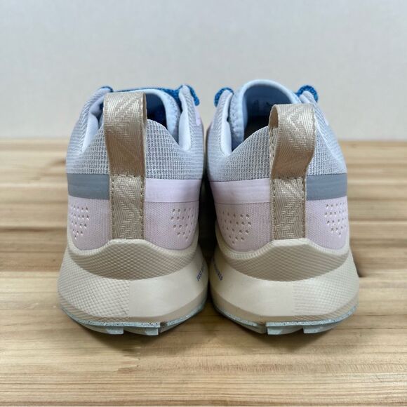 Nike React Pegasus Trail 4 running shoes Women's 8.5 Pearl Pink wolf grey - Picture 4 of 10